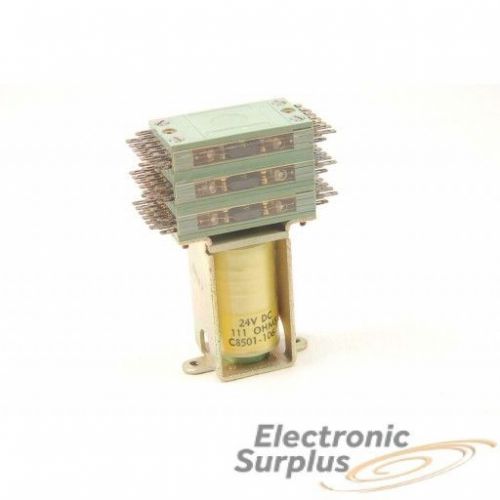 ELECTRONIC CONTROLS INC - 801-36C/24 - 36PDT-1Amp 24VDC &#034;T-BAR&#034;