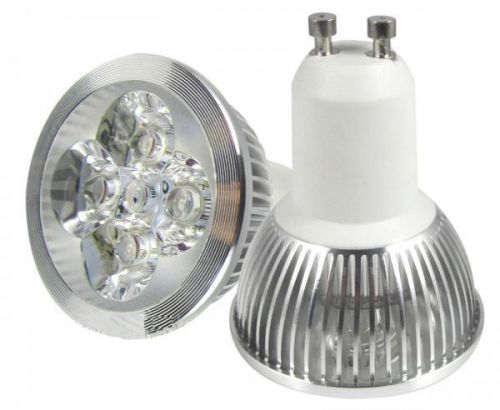 5pcs gu10 4w cool white led cup bulb energy-saving home/office spot lamps lights for sale