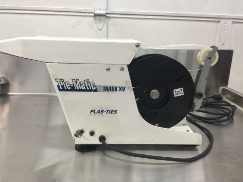 PLAS TIES TIE-MATIC MARK XV TWIST TIE BAGGING MACHINE 603