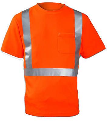 Tingley rubber large orange ansi 107 class ii shirt for sale
