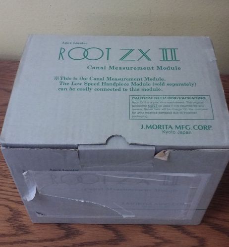 New Dental J. Morita Root ZX II Apex Locator Canal Measurement Module