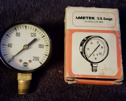 Ametek us pressure guage 200lbs