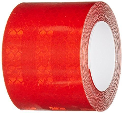 TapeCase 2&#034; width x 5yd length (1 roll), Converted from 3M 3432 Red Reflective