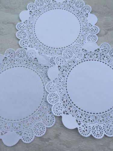 200 Royal Paper Lace Doilies 6&#034; Wedding Shower Party Gift Supply