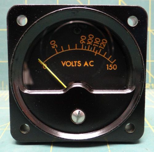 A&amp;m instruments 2&#034; 0-150  a/c volt meter nsn: 6625-00-538-9683 pn: ms24332-1 for sale