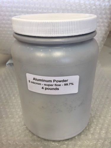 4 Pounds Aluminum Powder - 5 micron Super Fine
