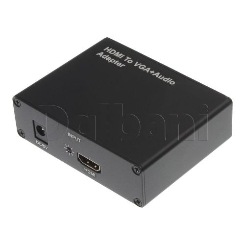 38-69-0024 New HDMI in To VGA Out Video Converter 34