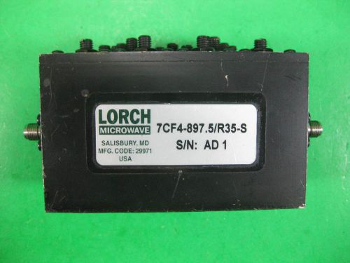 Lorch Microwave -- 7CF4-897.5/R35-S -- Used
