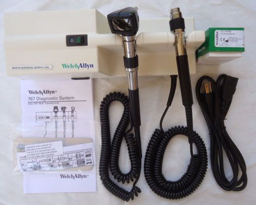 WELCH ALLYN 767 TRANSFORMER- COAXIAL OPHTHALMOSCOPE (11720) IS NEW IN BOX!