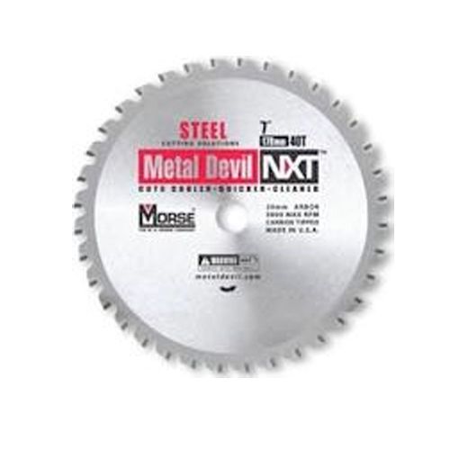 Mk morse csm740nsc circ blade 7&#034; 40t steel 20mm arbor required for sale