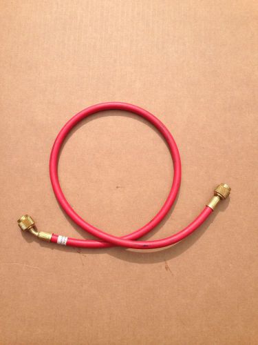 Preowned refrigerant charging hose 3 ft red for sale
