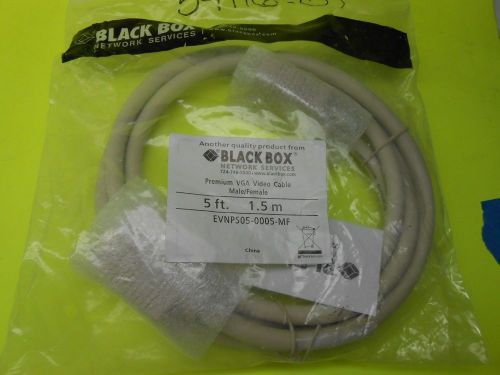 BLACK BOX EVNP05-0005-MF 5&#039; Computer Cable Male - Female (New)