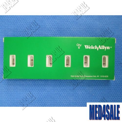 Lot of 6 Welch Allyn 04700 Replacement Bulbs