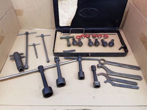 Okuma cnc lathe milling machine tool kit, t handle wrenches, spanner wrenches... for sale