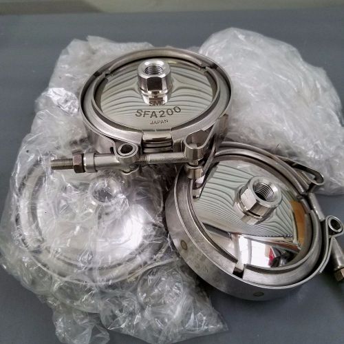 SMC SFA200 Clean Gas Filter Lot Of Four [JW]