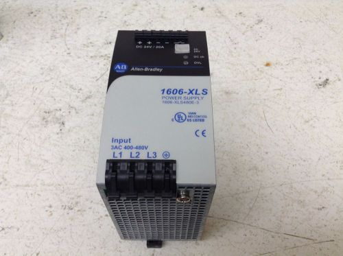 Allen Bradley 1606-XLS480E-3 20 Amp 24 VDC Power Supply 1606XLS480E3 (TSC)