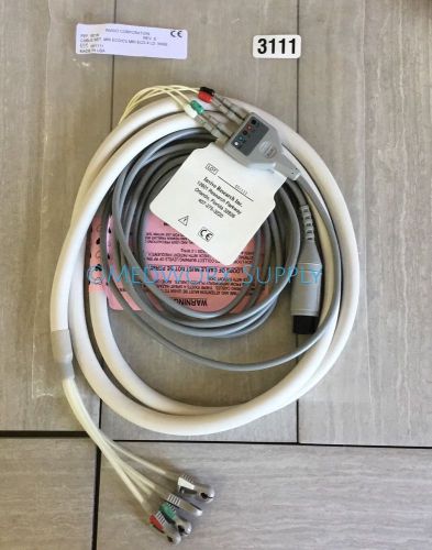 Invivo Research Millennia ECG Cable Set 9218 MRI CV 4 LD Wire Monitoring 3111