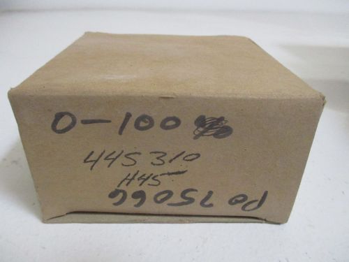 Ametek 445310 receiver gauge 0-100 25psi max input pressure *new in a box* for sale
