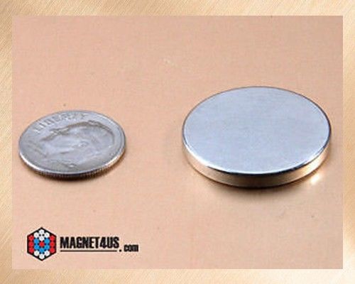 6pcs Super Strong Neodymium Rare earth Magnet Disc 1&#034;dia x 3/32&#034;thick TOPQUALITY