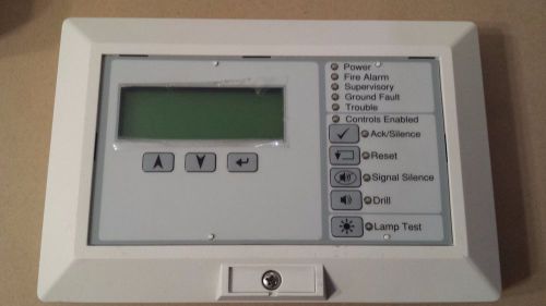 GE LCD Annunciator Fire Alarm Control CAT. RLCD-C