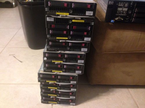 HP Proliant BL460c G6 BLADE SERVER 2x 6 CORE X5650 2.66GHz 96GB 2x 146GB 10K SAS
