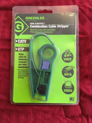 Greenlee Combination Cable Stripper