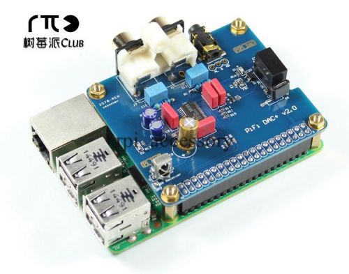 Rpi i2s interface special hifi dac+ sound card for raspberry pi b+/ 2model b for sale