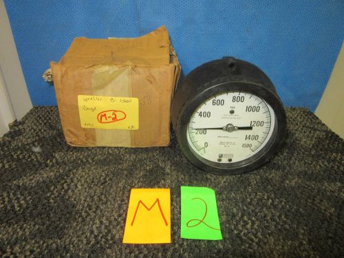 Weksler meter gauge dial gage pressure indicator 0-1500 psig 5&#034; ga54-2pr9-rwx9 for sale