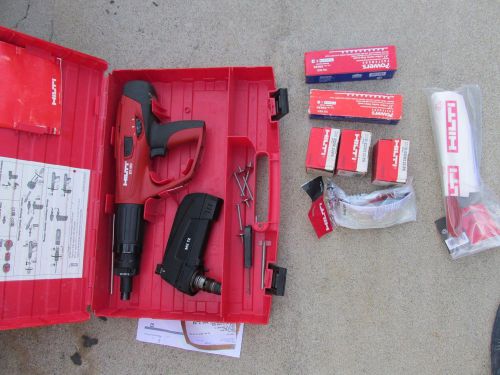 Hilti dx-460 mx-72 &amp; f-8 cal.27 powder actuated nail gun kit combo nice (596 for sale