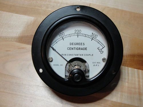 Vintage Weston Electrical Degrees Centigrade Gauge