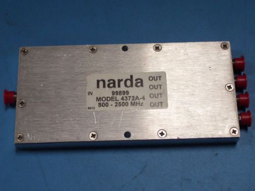 NARDA 4372A-4  POWER DIVIDER 800-2500MHz