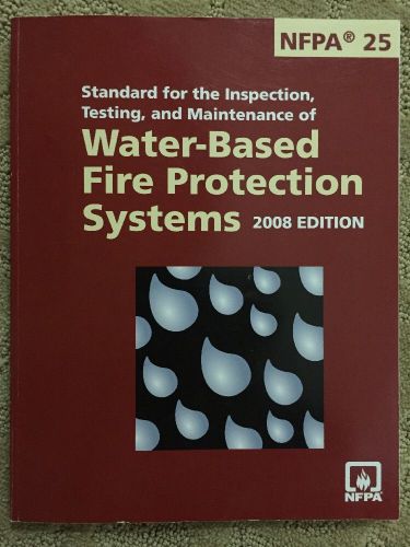 NFPA 25 2008 Edition