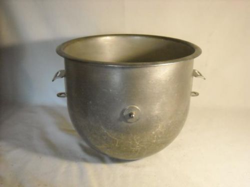 HOBART 20QUART STAINLESS STEEL LARGE HEAVY MIXING BOWL A200 20 *USED*