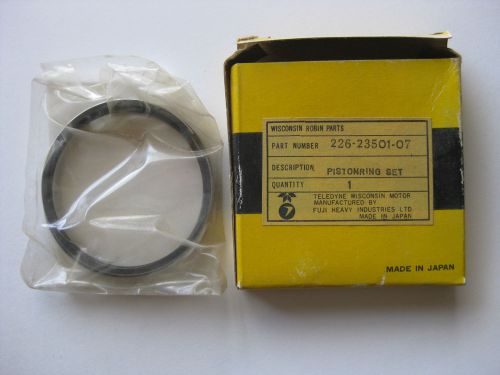 BRAND NEW WISCONSIN ROBIN PISTON RING SET PART # 226-23501-07 MADE IN JAPAN