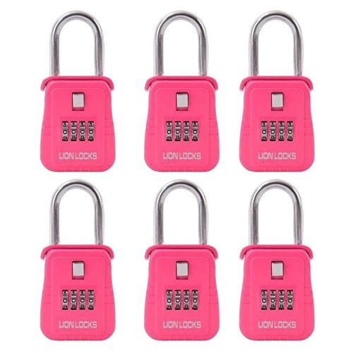 Lion Locks 1500 Key Storage Realtor Lock Box with Set-Your-Own Combination, (...