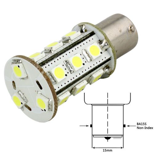 Lunasea boyonet 18 led bulb ba15s 12vac or 10-30vdc/3.2w/252 lumens warm white l for sale