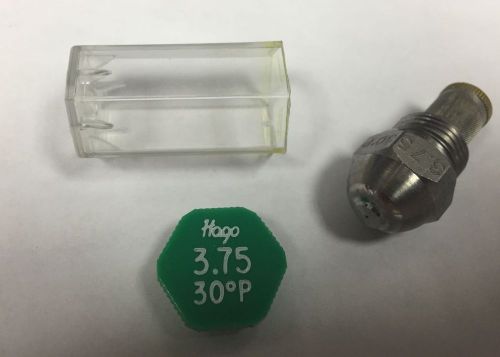 Hago 3.75 gph 30 degree p solid nozzle (37530p, 28350, 030g3407, 375-30p) for sale