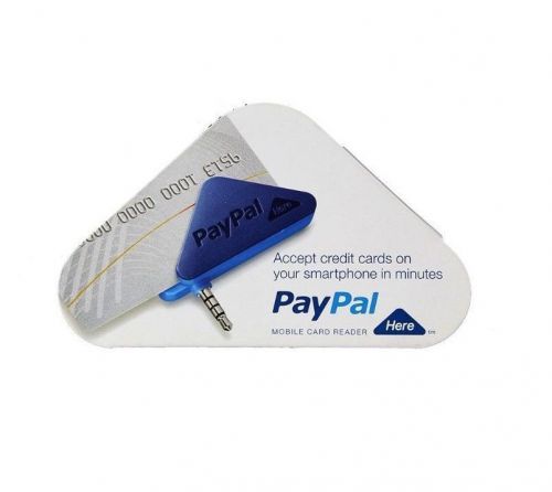 New in Box PayPal Here Mobile Card Reader Swiper for iPhone &amp; Android Devices