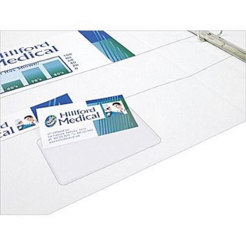 NEW Self-Adhesive Business Card creditcard fuelcard Holders per 20