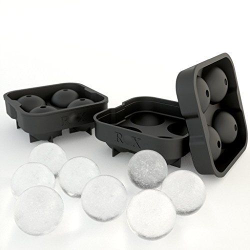 Ice ball maker mold press ice cube tray fast freeze whiskey wine rock bar double for sale