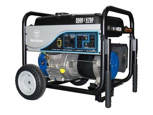 Westinghouse wh5500 5500w 357cc 4-stroke ohv portable gas-powered generator for sale