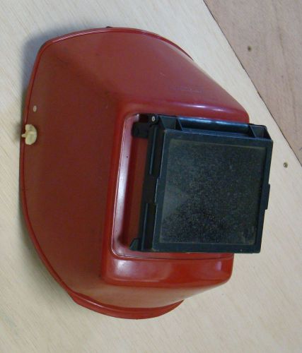 Red forney welding helmet for sale