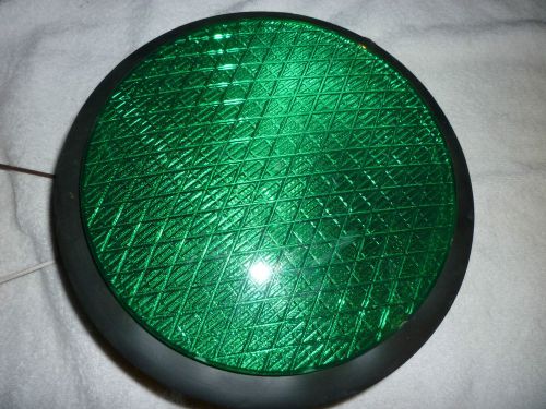 New dialight 8&#034; green traffic light with gasket for sale