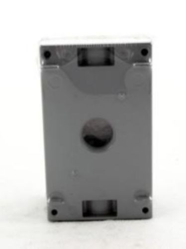 One gang weatherproof outlet box w/3 1/2 holes w/lugs for sale