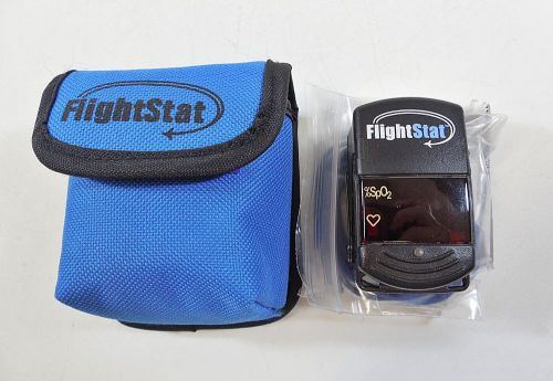 Nonin Flightstat Pulse Oximeter Portable Oxygen Meter with Carry Case