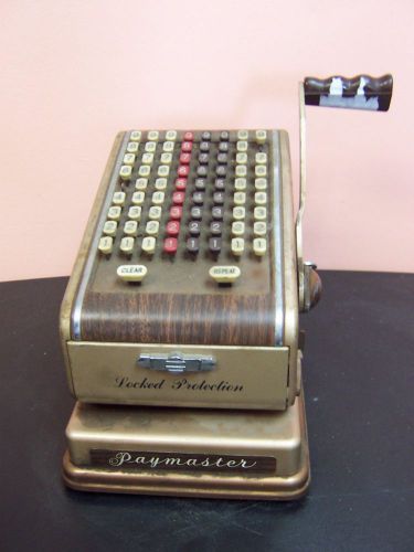 PAYMASTER KEYBOARD RIBBON WRITER SERIES 7000 CHECK WRITER 8P46000