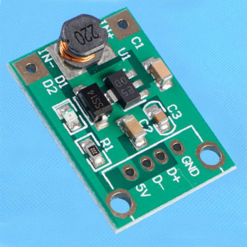 DC-DC Boost Converter Module Step Up Module 1-5V to 5V 500mA for phone MP4 MP3