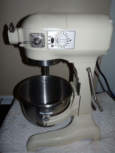 Hobart a120t 12 qt commercial dough mixer w/ timer includes beater, whisk &amp; bowl for sale