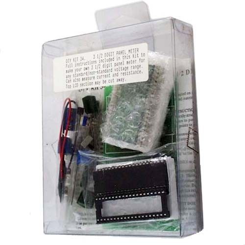 3-1/2 digit lcd panel meter kit ( kit_34 ) for sale