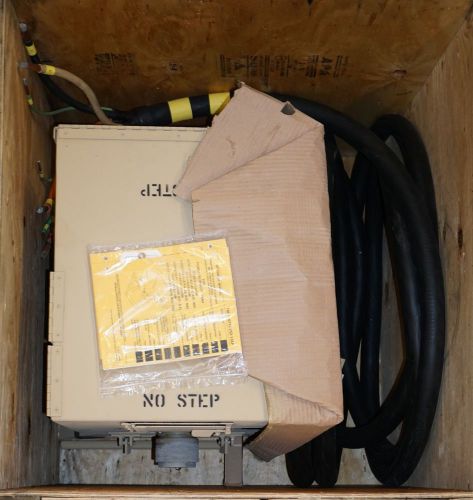 Military pp-8479 120 208 60kw mep generator distribution box &amp; 50 ft power cable for sale